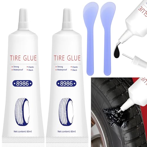 SPINNE LUCAS 120 ml Cola vulcanizante, cola pneu, kit anti-perfurações carro, kit de reparação de furos para carro, kit de reparação de furos para moto, reparar rapidamente as rachaduras dos pneus