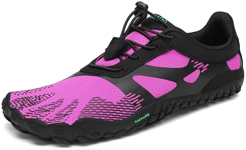 SAGUARO Unissexo Barefoot sapatilhas de Trail Running sapatilhas minimalistas confortáveis leves sapatos escalços