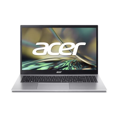 Acer Aspire 3 A315-59-75AC, Computador portátil Full HD de 15,6" (Intel Core i7-1255U, 16 GB RAM, 1 TB SSD, Intel Iris Xe Graphics, Windows 11 Home), cor prateada, teclado QWERTY espanhol