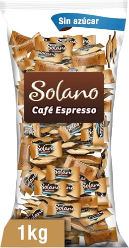 Solano caramelo cremoso sabor café e sem açúcar, carros Halloween, golosinas Halloween (1 kg)