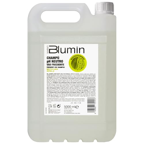Blumin Champô profissional de cabeleireiro multivitaminas uso frequente, 5 litros