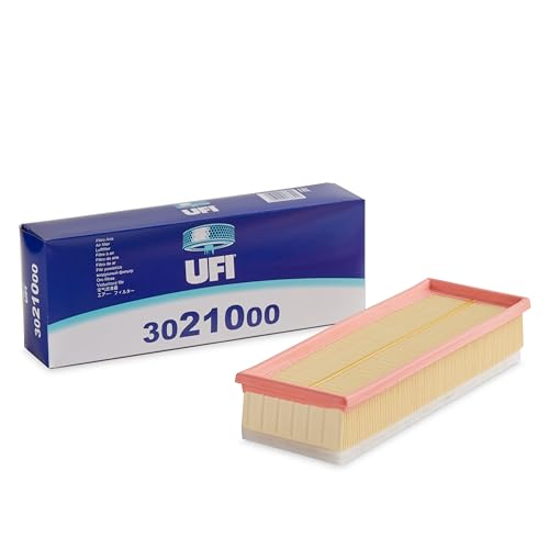 UFI Filtro de ar 30.210.00, filtro de ar de substituição, adequado para carros, adequado para modelos Citroen, Peugeot e Suzuki