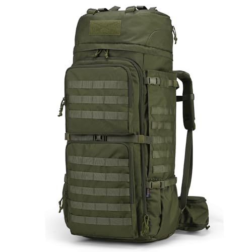 Mardingtop 75 L Mochila tática militar mochila de assalto para caminhadas campismo caminhadas ao ar livre, grande capacidade, unissexo