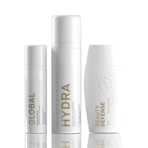 SPOTS Serum facial antimanchas, antioxidante - creme hidratante facial para mulher, ácido hialurónico e niacinamida, SPF 50 creme solar fotoprotetor, pele radiante e uniforme
