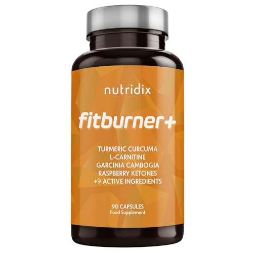 FitBurner Muito rápido e eficaz mulher - perder peso - queima gorduras potente - L carnitina garcinia cambogia - 90 cápsulas
