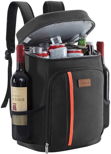 Lifewit Mochila frigorífico para, mochila isotérmica resistente à água, leve e hermética, bolsa de frigorífico estanque para homem, mulher, adulto, trabalho, piquenique, praia, campismo, viagens