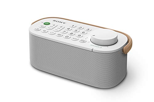 Sony SRS-LSR200 Altifalante sem fios com controlo remoto para televisão, ideal para idosos ou com problemas de audição, branco