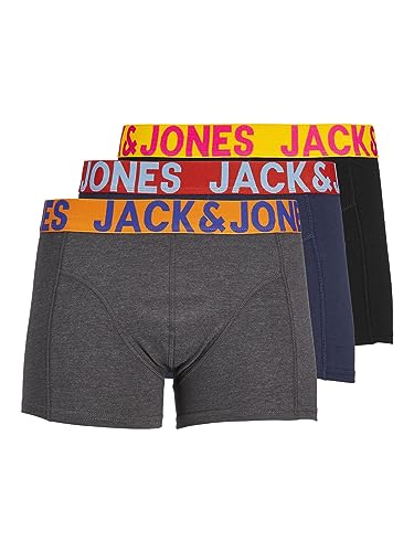 Jack & Jones Conjunto de 3 cuecas boxer para homem
