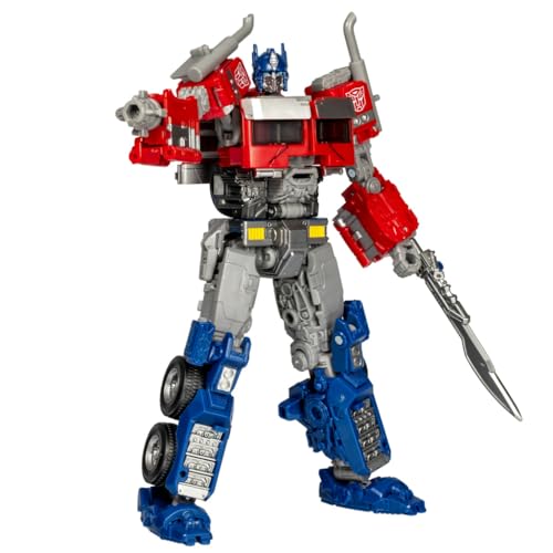 Transformers Studio Series, Voyager Class, Transformers: Despertar das feras, figura de ação 102 Optimus Prime