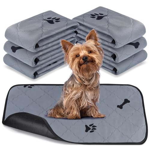 Gimars Pet Training Pads, 6 pacotes CW05-06, impressão floral disponível para cão Pee Pads, Leak-Proof, super absorvente, para Puppies e Small Dogs