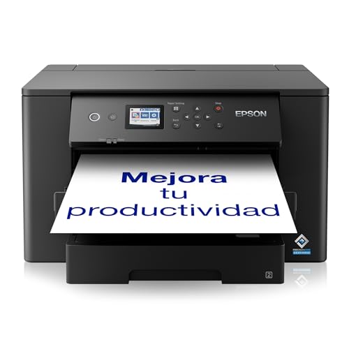 Impressora a jato de tinta monofunção WorkForce WF-7310DTW A3+ com conectividade sem fios e impressão em frente e verso