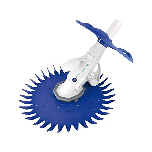 Gre 19007 – Limpador de fundos de aspiração automática Professional Vac para piscinas elevadas, necessário sistema de filtragem mínimo de 1/3 cv