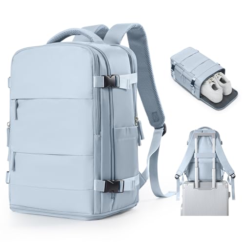 SZSYCN Mochila viagem cabine avião 40 x 20 x 25 bagagem de mão Ryanair mala de viagem homem mulher malas cabine mochila portátil 14 polegadas