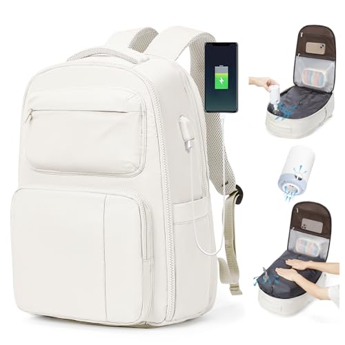 BJLFS Mochila viagem cabine avião 40 x 30 x 20 Ryanair Wizzair bagagem de mão 40 x 20 x 25 voling com sistema de vácuo mochila de viagem portátil impermeável para homem e mulher com sistema de