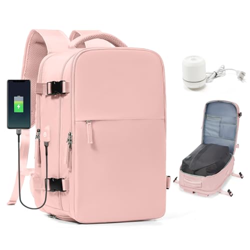 SZSYCN Mochila viagem cabine avião 40 x 30 x 20 Ryanair Wizzair mochila de compressão a vácuo mochilas viagem 40 × 20 × 25 Ryanair para mulher bagagem de mão 45 x 36 x 20 Easyjet malas para portátil