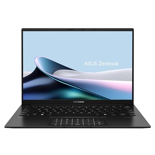 ASUS Zenbook 14 OLED UM3406HA-QD067W Computador portátil de 14" WUXGA (AMD Ryzen 7 8840HS, 16 GB RAM, 512 GB SSD, Radeon 780M, Windows 11 Home) preto Jade - teclado QWERTY espanhol