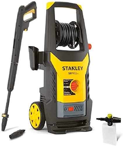 Stanley Hidrolimpeza de alta pressão SXPW22DSS com sistema de dupla velocidade (2200 W, 160 bar, 460 l/h)
