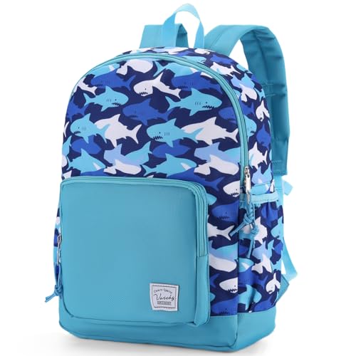 VASCHY Mochila menina criança, mochila infantil mochila escolar infantil de 4 a 6 anos mochila menina menino resistente à água com correia no peito e etiqueta de nome para escola viagem