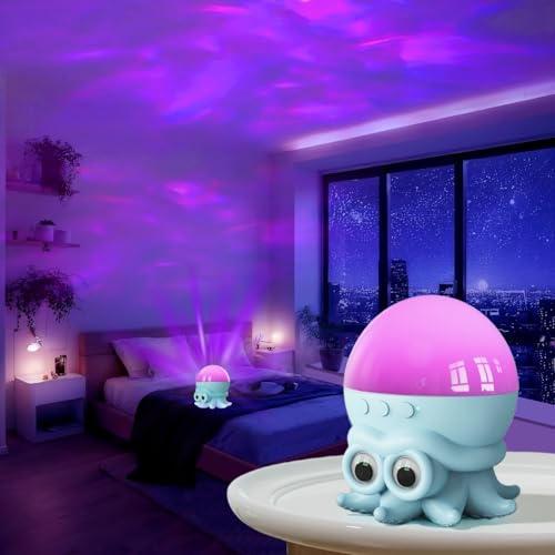 Recsg Candeeiro projetor astronauta galáxia, luz notturna Galaxy, candeeiro de nebbia astronauta LED com temporizador e controlo remoto (colorido)