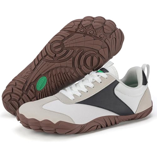 SAGUARO Sapatilhas Barefoot unissexo Sneakers descalços, leve, respirável, antiderrapante