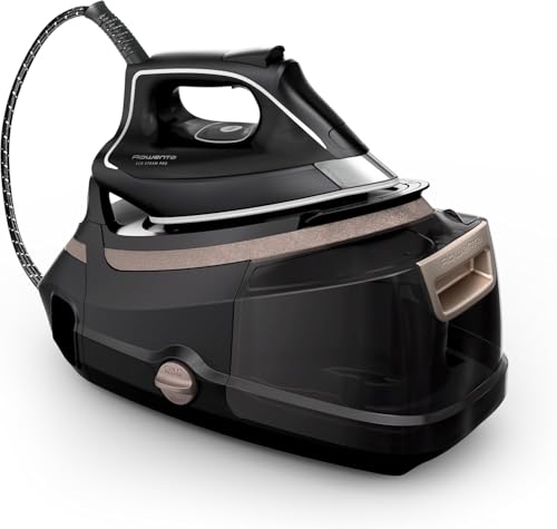 Rowenta Centro de passar Eco Steam Pro - Grande potência de vapor, eficiente, ótima distribuição de vapor, reservatório de água removível 1,3 L, tecnologia silenciosa, design ecológico, DG9640