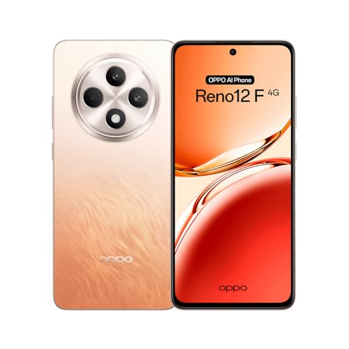 OPPO Reno12 F 4G 16 GB (8 GB + 8 GB)/256 GB cinzento livre