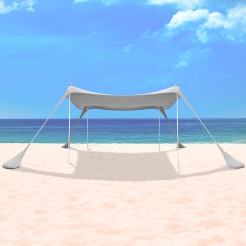 Night Cat Loja de praia Lycra tendas para praia refúgio proteção UV UPF50 com âncoras de saco de areia para piquenique na praia pesca campismo