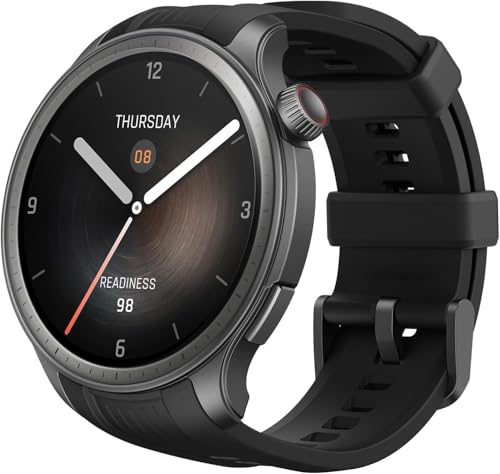 Amazfit Balance Reloj Inteligente 46 mm, Pago Sin Contacto NFC, AI Entrenador Físico, Batería de 14 Días, Monitoreo del Sueño y la Salud, GPS, 150 Modos Deportivos, Smartwatch para Android y iPhone