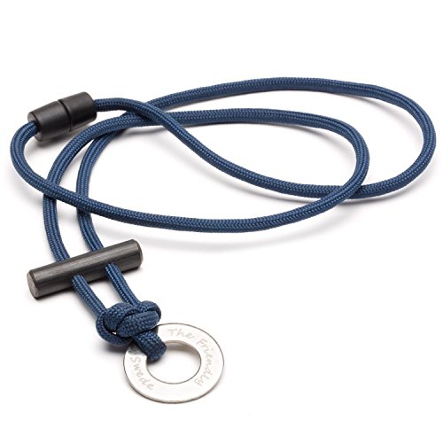 The Friendly Swede Colar de paracord com iniciador de fogo - garantia vitalícia