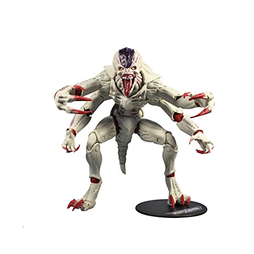 McFarlane Brinquedos, Warhammer 40000 Genestealer figura de ação com 22 peças móveis, figura colecionável da Warhammer com base de suporte de colecionadores - A partir de 12 anos