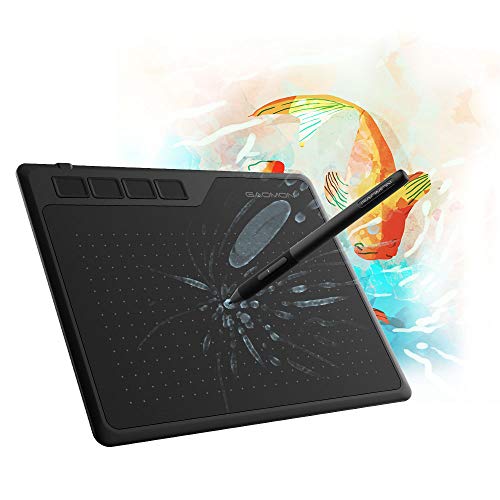GAOMON S620 6,5 x 4 polegadas Tablet gráfica com pressão de 8192 níveis para desenhar e jogar OSU
