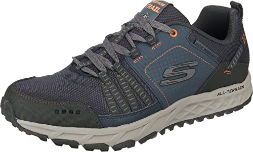 Skechers Escape Plan Sapatilhas para homem, Castanho e verde, 39 EU