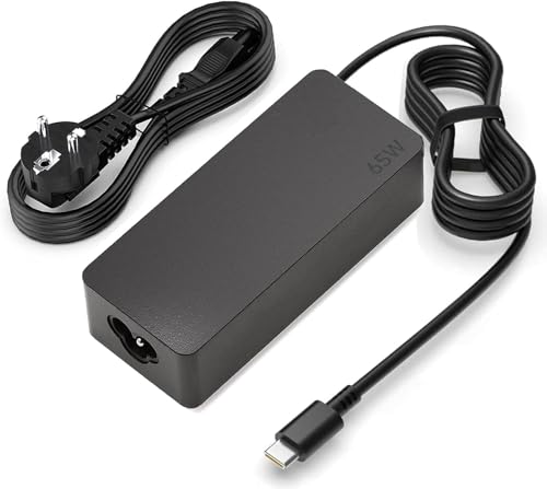 Carregador portátil USB C para Thinkpad X1 T480 T480s T580 T580s T490s E14 E15 E580 300e 100e C340; Chromebook 100e, 300e, 500e, C330, C340, c740 ADLX65YDC2A Carregador computador tipo C