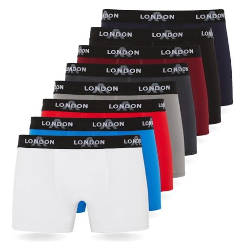 FM London Hipsters (Pack de 8) para Hombre