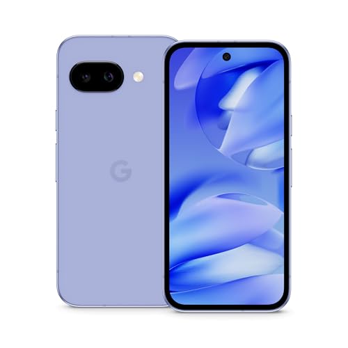 Google Pixel 9a – Smartphone Android livre com câmara com IA, bateria para o dia todo e poderosos recursos de segurança: lilás, 128 GB
