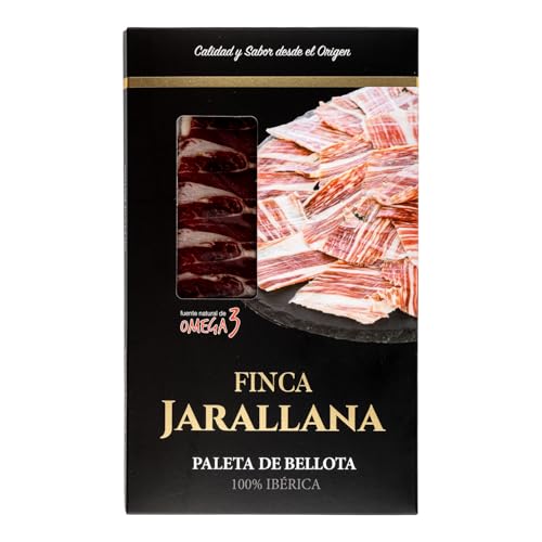 Presunto ibérico fatiado a geladeira espanhola - 3 envelopes x 70 g - envelopes embalados a vácuo (paleta de bolota ibérica 100 %)