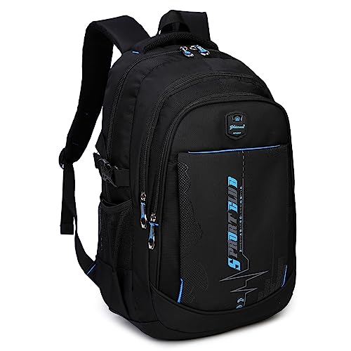 SIVENKE Escola mochilas escolares mochilas escolares mochilas portáteis mochilas informáticas mochilas de lazer mochilas de viagem mochilas para crianças jovens, azul