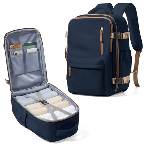 BJLFS Mochila de viagem cabine avion 40 × 20 × 25 para Ryanair mochila a vácuo bagagem de mão 40 x 20 x 25 Ryanair malas de viagem cabine mala de viagem mulher para cabine avião mochila portátil 14