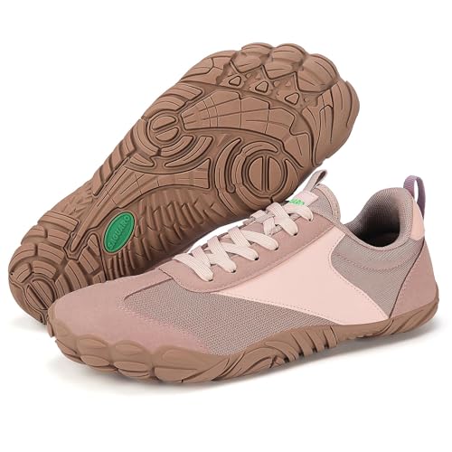 SAGUARO Sapatilhas Barefoot unissexo Sneakers descalços, leve, respirável, antiderrapante