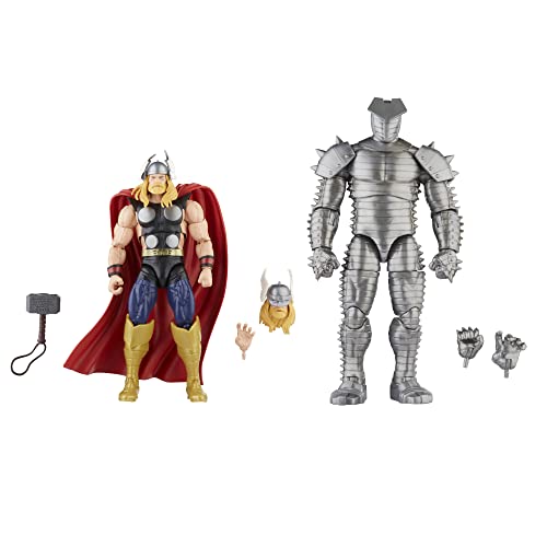 Marvel Hasbro Legends Series - Thor vs. Destruidor - 60º aniversário de Vingadores, figuras colecionáveis de 15 cm
