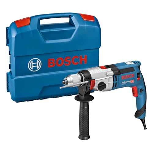 Bosch Professional GSB 24-2 Broca de percussão (1100 W, 2 velocidades, 3000 rpm, Ø max perfuração betão 22 mm, em mala)