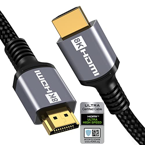 Anhuicco Cabo HDMI 2.0 4K 15 metros 18 Gbps 4K 30 Hz Full HD 3840p VRR ARC Dolby HDR HDCP 2.2 suporte PS5 Xbox Soundbar Real 4K Fire TV