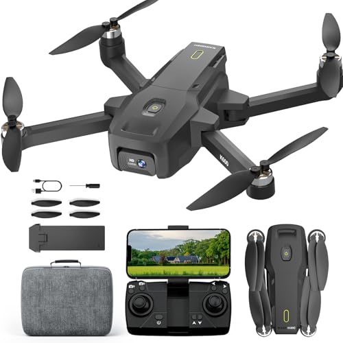K600 Drone com 2 câmaras, ajuste elétrico de câmera de 90 ° 1080 p, posicionamento de fluxo ótico, suspensão automática, motor sem escova, drones profissionais para iniciantes adultos, bolsa