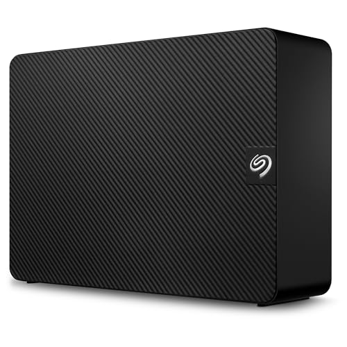Seagate Expansion Desktop 20TB, unidade de disco rígido externa HDD, 3,5 polegadas, USB 3.0, PC e Notebook, Rescue Services (STKP20000400)