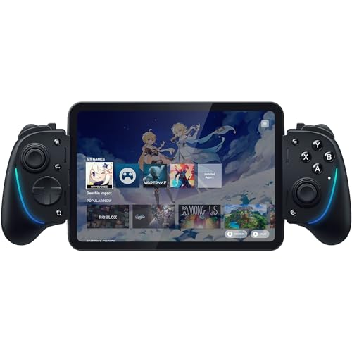 Razer Kishi Ultra - Comando para jogos USB-C para iPhone e Smartphones Android e iPad Mini (Sensa HD Haptics, Chroma RGB, Carregamento Passthrough, Botões Pavilha-Toques e D-Pad, Jogos móveis) preto