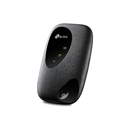 TP-Link M7000 - Router 4G móvel, WiFi MiFi 4G Cat4,150 mbps, bateria 2000 mAh, conexões até 10 dispositivos