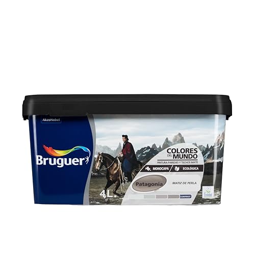 Bruguer Cores do mundo pintura para paredes monocamada patagônia matiz de pérola 4 L
