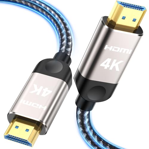 Southlight Cabo HDMI de 20 m, 4 K HDMI 2.0, 4 K a 60 Hz, 4 K @ 120 Hz, eARC HDR10 4:4| 21:9, HDCP 2.2/2.3 Dolby, 3D, VRR, Ethernet, compatível com as mais recentes consolas de jogos/Roku