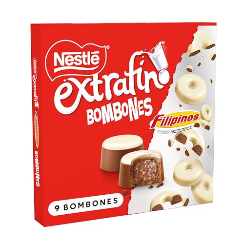 NESTLE bombons extrafinos de chocolate com leite Filipinos estojo 113 g