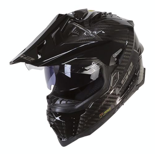 LS2, Capacete Cross Moto Explorer Carbon 06, S